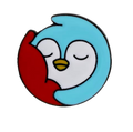 Pin's Pingouin Endormi