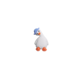 Pin Canard Blanc Chapeau Bleu