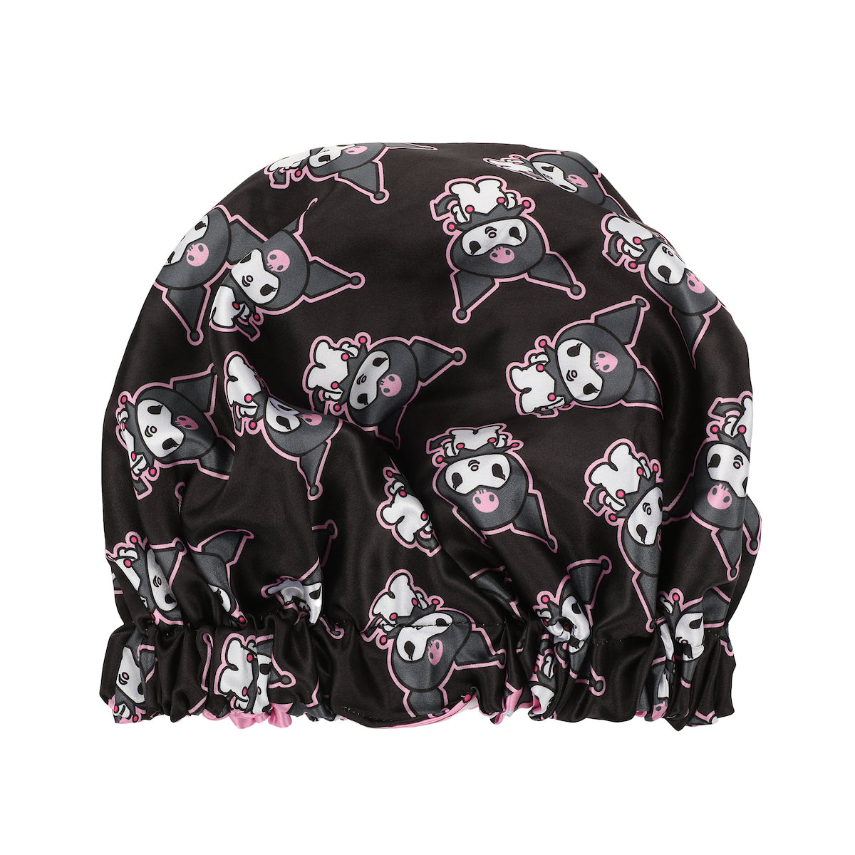 Bonnet de nuit réversible Kuromi – imprimé intégral
