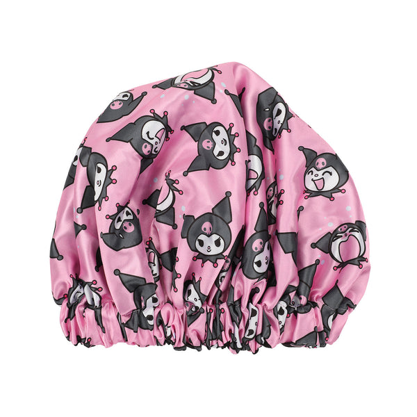 Bonnet de nuit réversible Kuromi – imprimé intégral