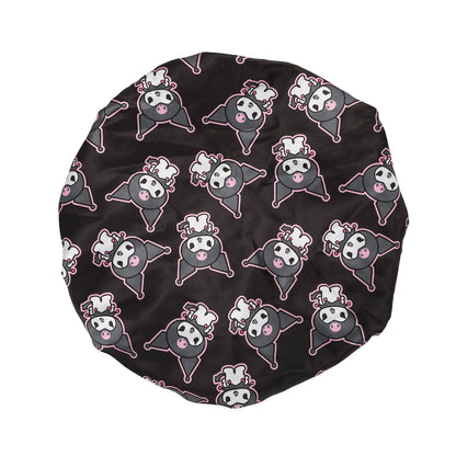Bonnet de nuit réversible Kuromi – imprimé intégral