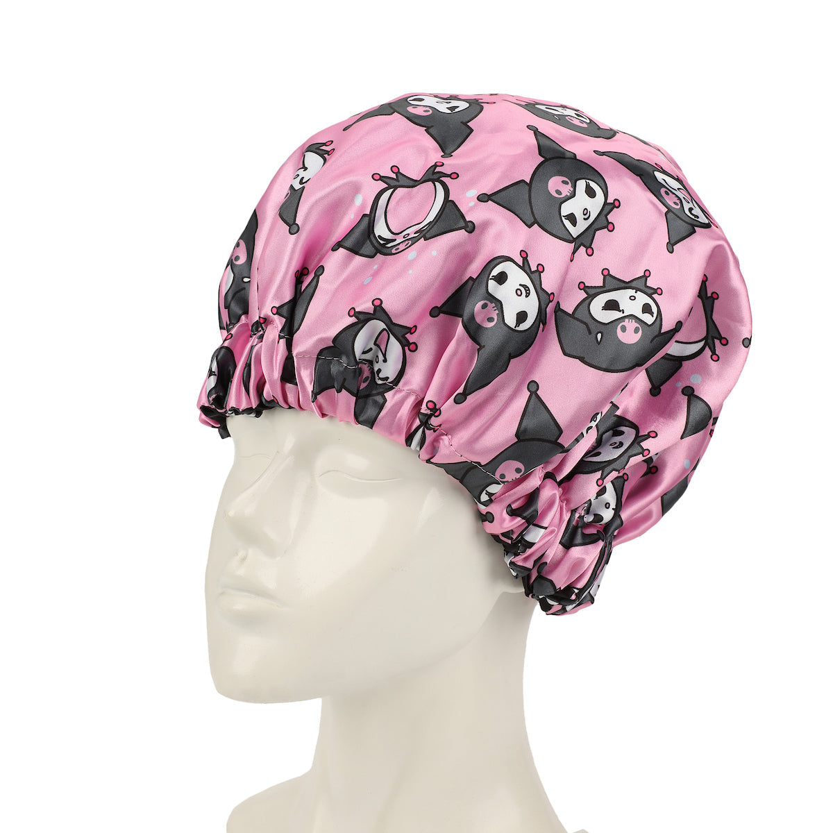 Bonnet de nuit réversible Kuromi – imprimé intégral