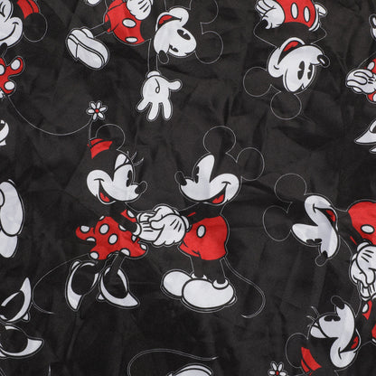 Bonnet de nuit en satin Disney Mickey & Minnie – noir