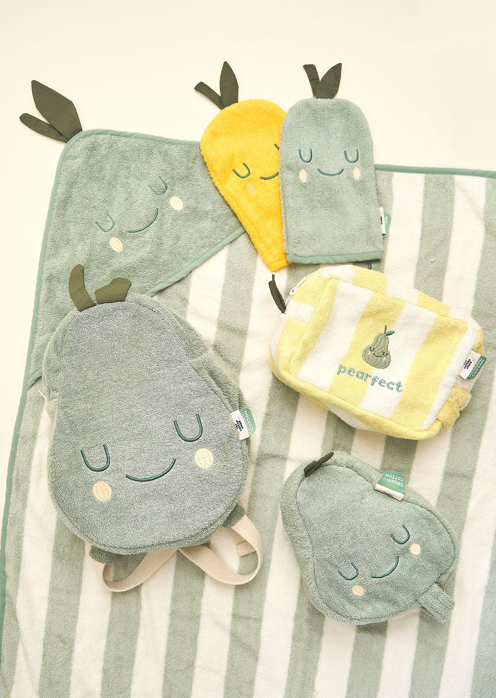Trousse de toilette en forme de fruit Pedro Poire