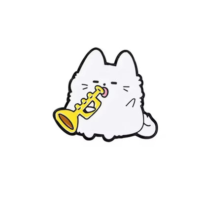 pins chat trompettiste