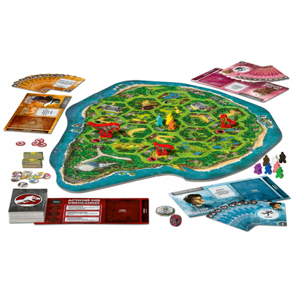 Jurassic Park Board Game - Danger 'Vers. FR'