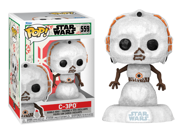 pop snowman c 3po 559