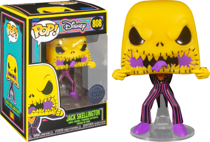 Pop! Jack Skellington (Black Light)