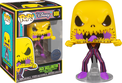 pop jack skellington black light 809