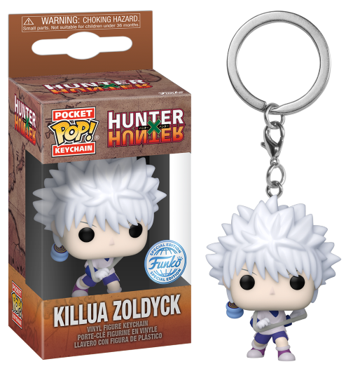 Porta-chaves Pop! Killua Zoldyck com ioiô (Edição Especial) 