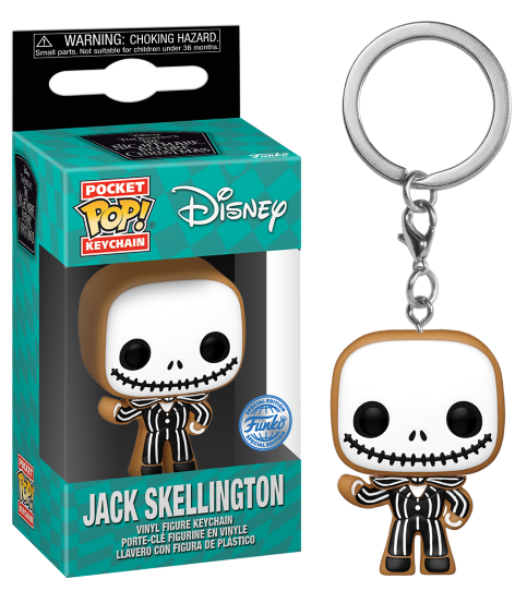 Pop! Keychain Jack Skellington Gingerbread (SE)