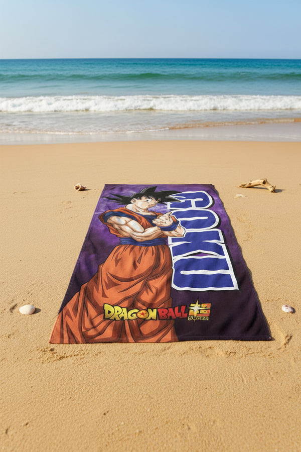 Asciugamano da spiaggia Dragon Ball Super - Goku