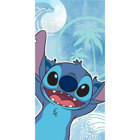 LILO & STITCH Stitch Serviette de Plage 100% Coton 70x140cm