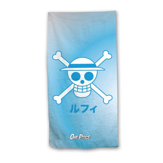 ONE PIECE Equipage Chapeau de Paille Serviette de Plage 70x140cm