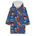One Piece Child Poncho Sweatshirt - Luffy