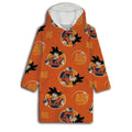 Sudadera tipo poncho de Dragon Ball Z - Goku