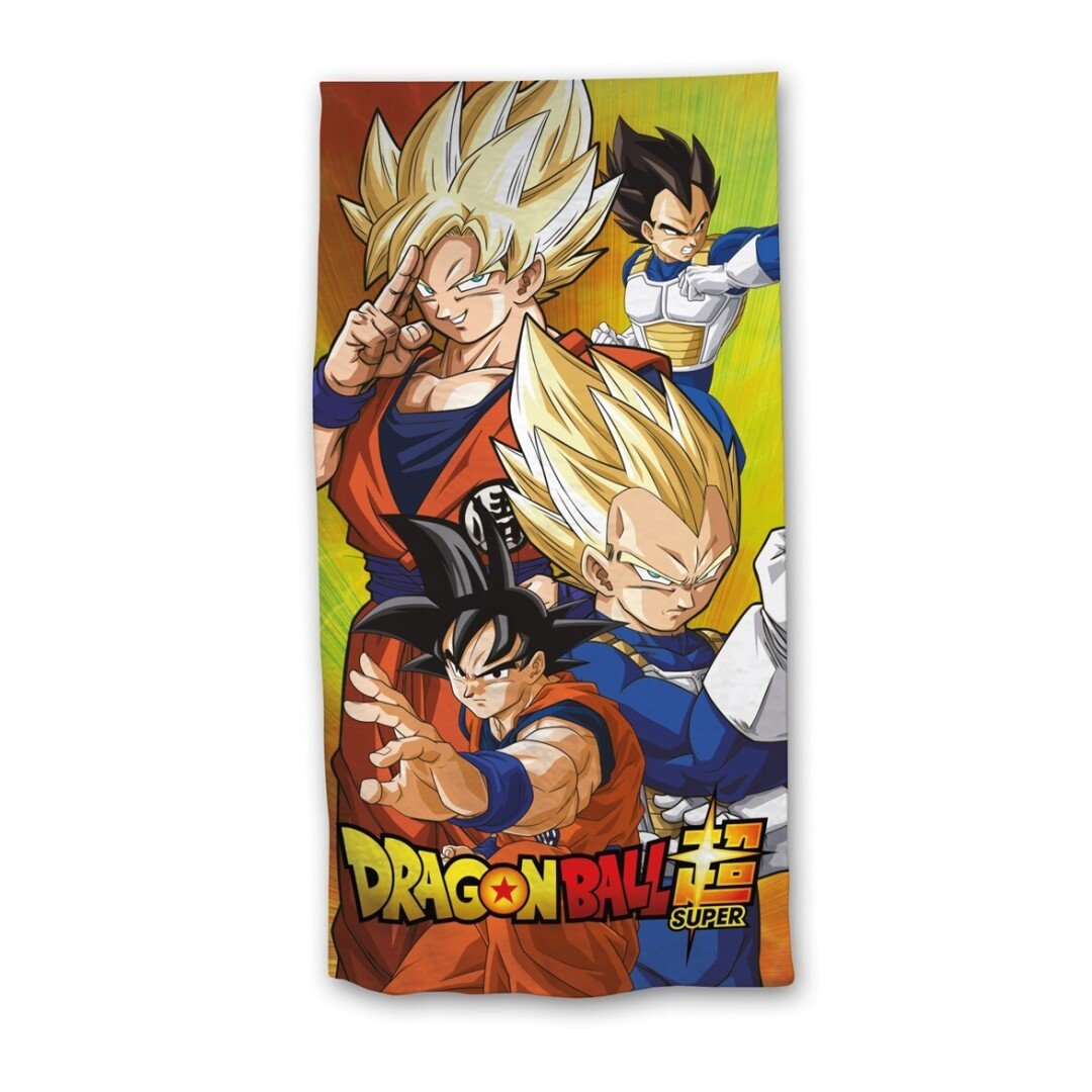 DRAGON BALL S Super Saiyan Serviette de Plage 100% Coton 70x140cm