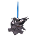 Adorno navideño de Harry Potter - Escudo de Ravenclaw (Plateado)