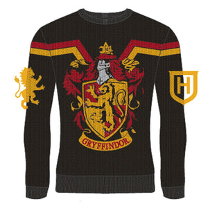 Pull de Noël Harry Potter - Blason Gryffondor
