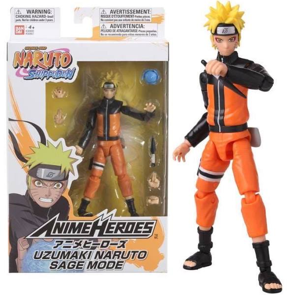 Figura de Naruto Uzumaki Modo Sabio de Héroes del Anime