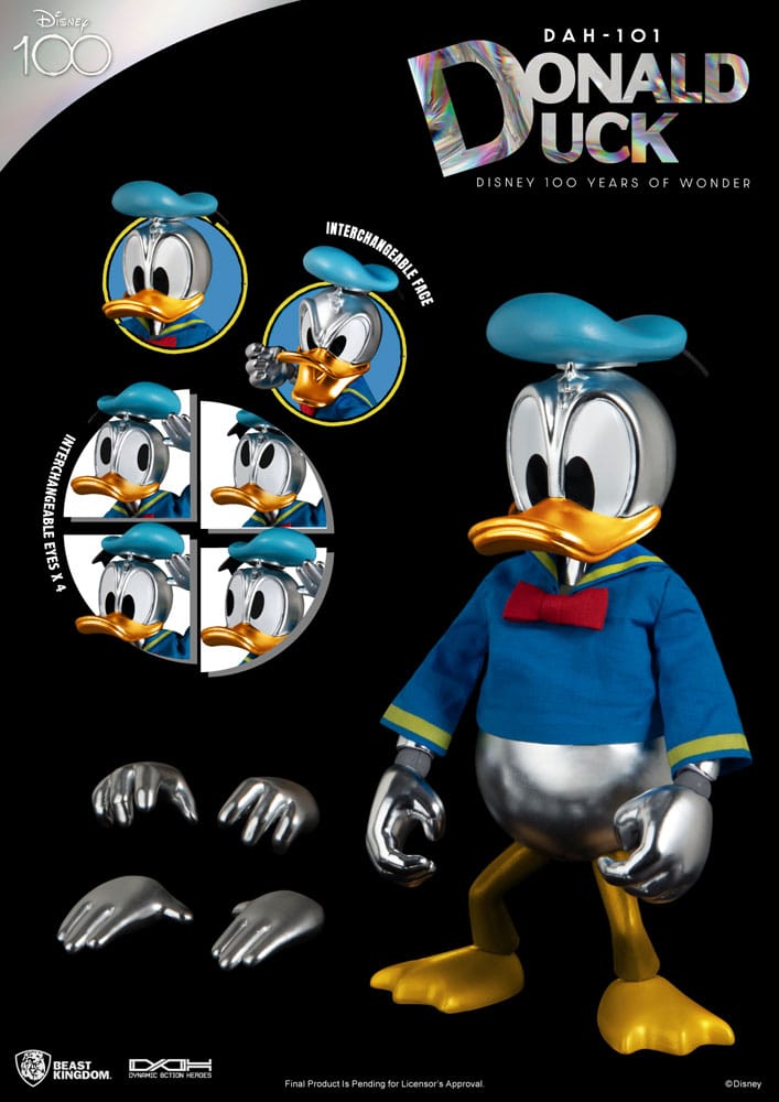 Donald - Figura de héroes de acción dinámica