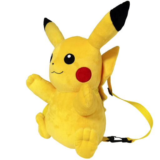 Mochila de peluche mini Pokémon - Pikachu