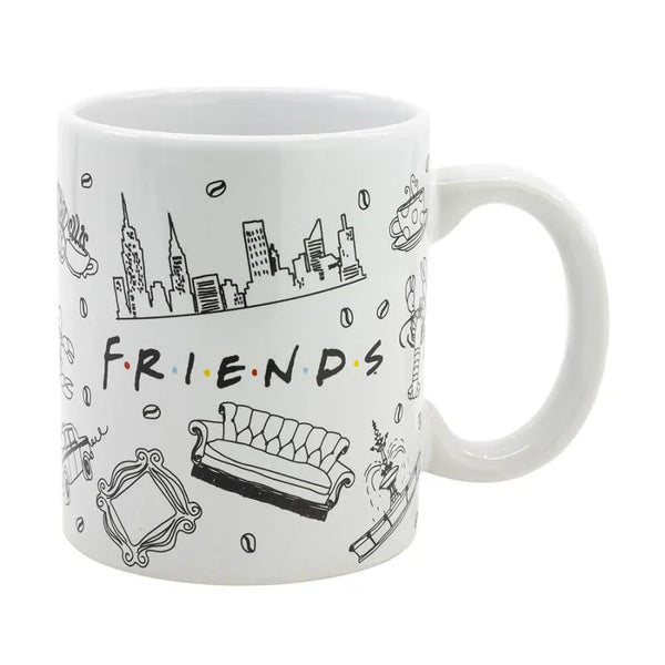 Caneca Friends - Símbolos