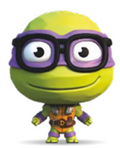 TORTUGAS NINJA - Donatelo - Figura Elastikorps 10cm