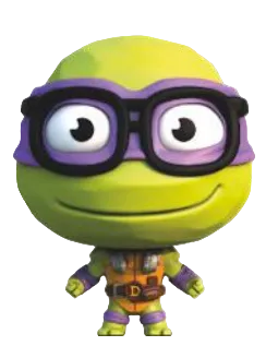 Tortugas Ninja Adolescentes Mutantes Elastikorps - Donatelo