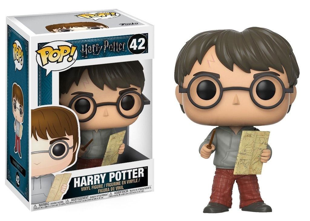 Harry Potter com o Mapa do Maroto 