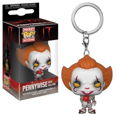¡Estallido! Llavero de Pennywise con globo rojo 