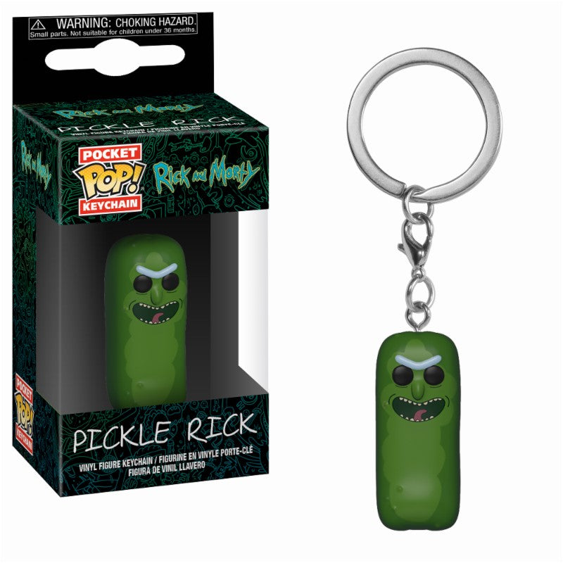 ¡Estallido! Llavero de Rick y Pickle 