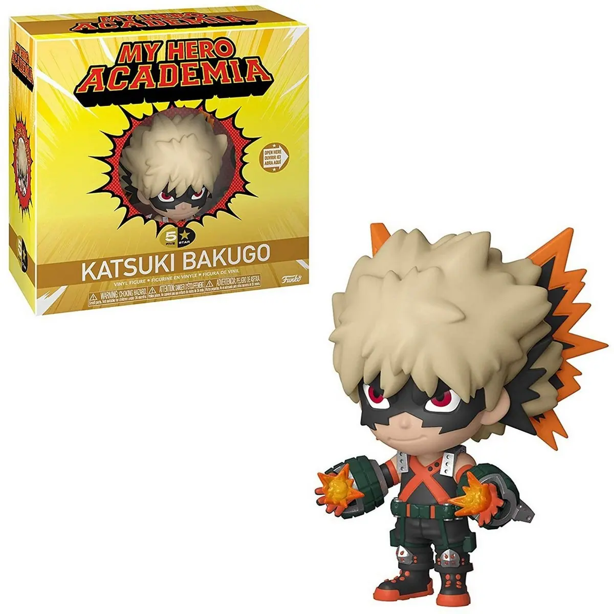 5 star vinyl figure katsuki bakugo