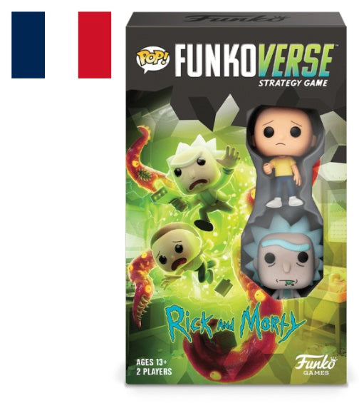 Rick et Morty Funkoverse 100 2-Pack - Expandalone