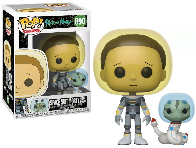 ¡Estallido! &amp; Buddy Traje Espacial Morty con Serpiente