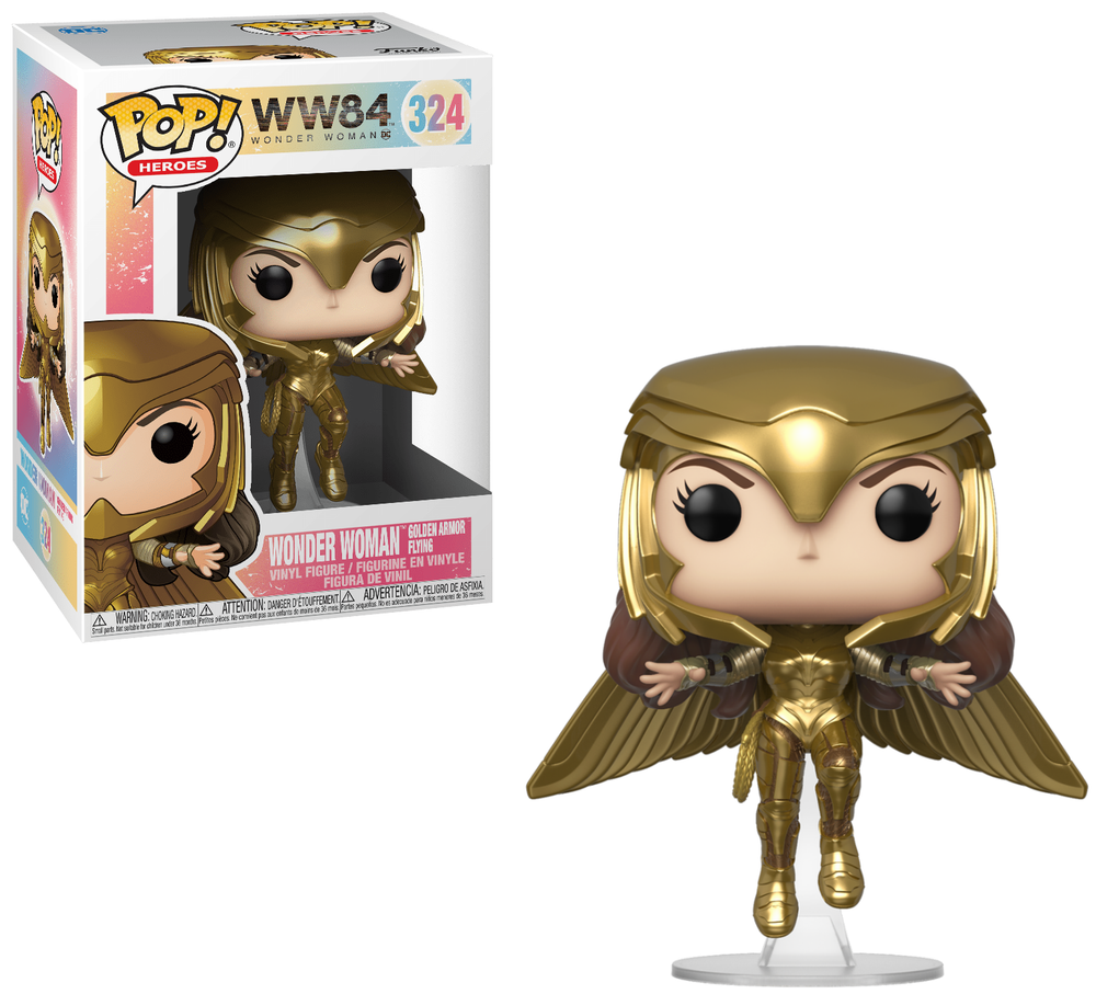Pop! Wonder Woman Golden Armor Flying