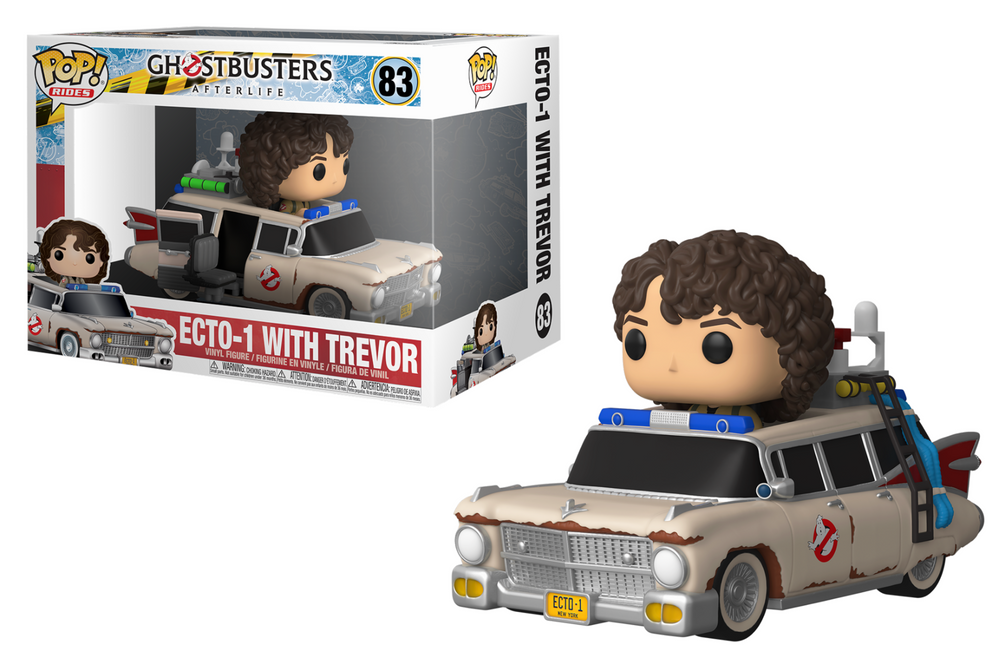Pop! Rides Deluxe Ecto-1 avec Trevor