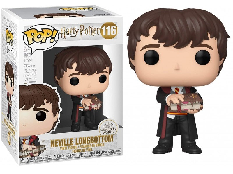Pop! Neville avec le Livre des Monstres