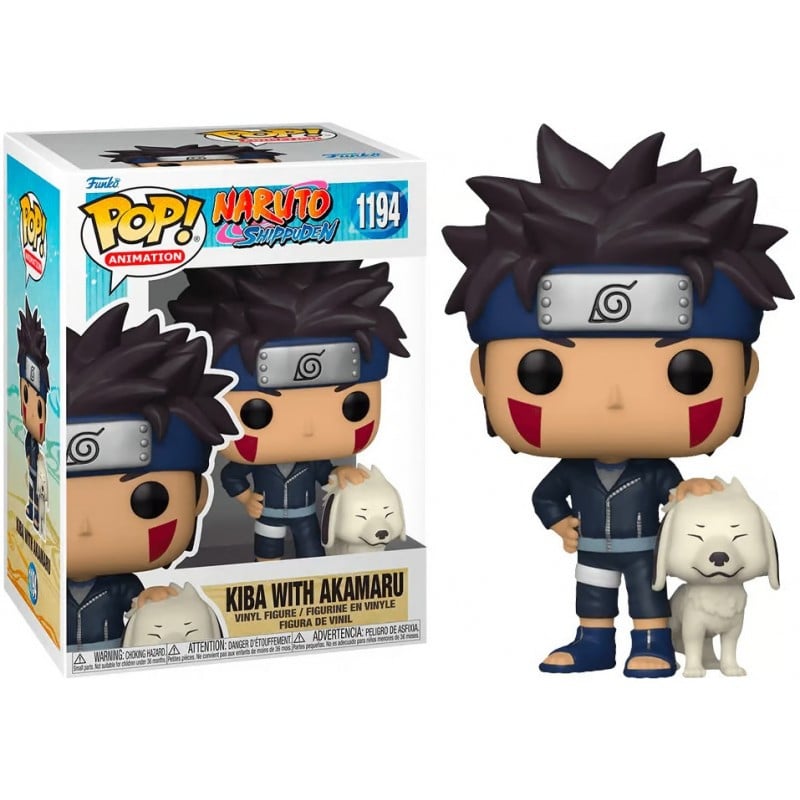 Pop! Kiba with Akamaru
