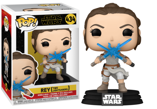 Pop! Rey avec 2 Sabres Laser