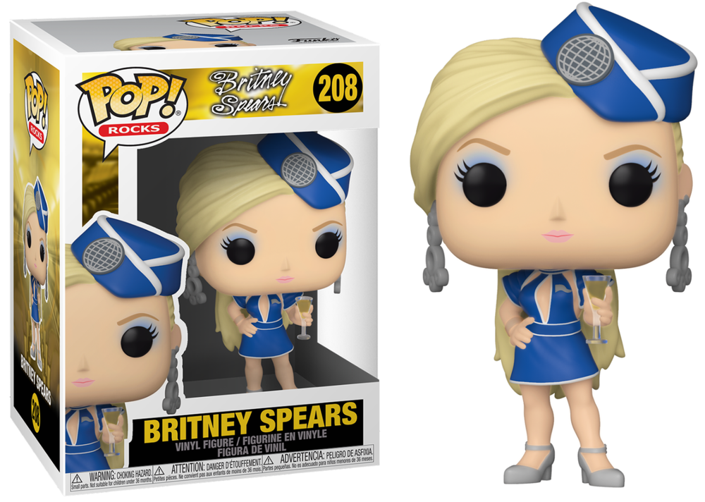 Pop! Britney Spears en Hôtesse de l'air