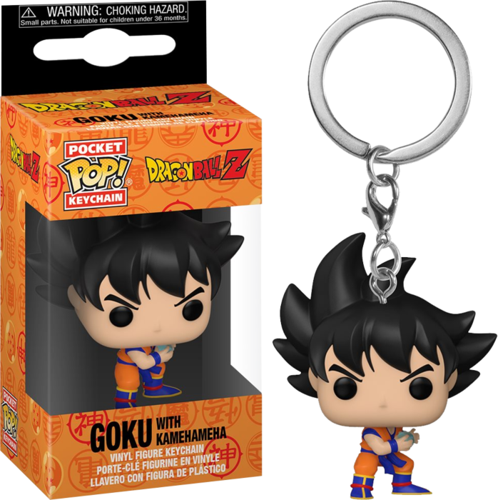 Pop! Keychain Goku with Kamehameha
