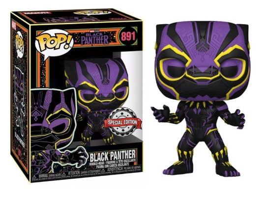 Pop! Black Panther (SE) (Black Light)