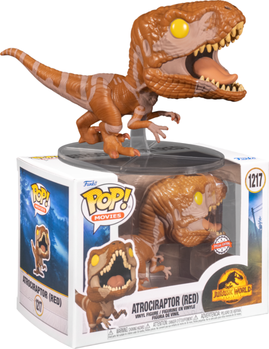 Pop! Atrociraptor (Rosso)