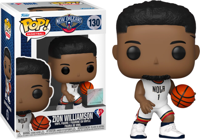 Pop! Zion Williamson (Camisola Azul) 