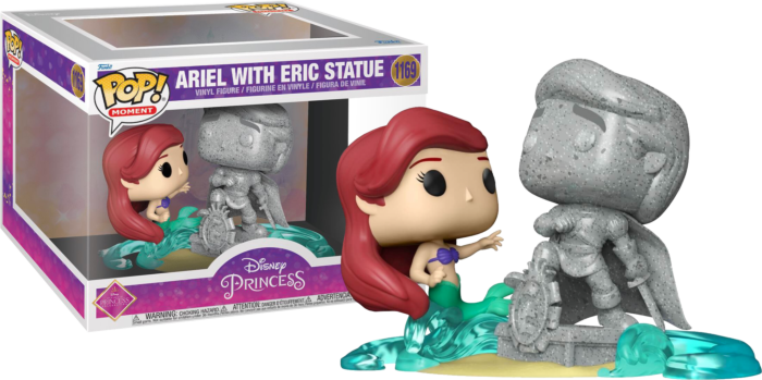 Pop! Moment Ariel avec Eric en Statue