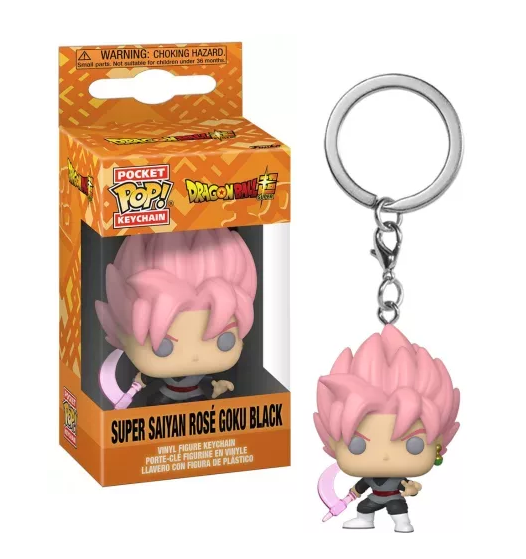 ¡Estallido! Llavero Super Saiyan Rosé Goku Negro