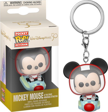 DISNEY Pocket Pop Keychains WDW50 Mickey Space