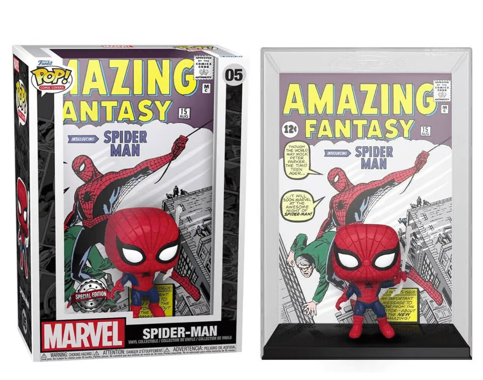 ¡Estallido! Portadas de cómics de Spider-Man
