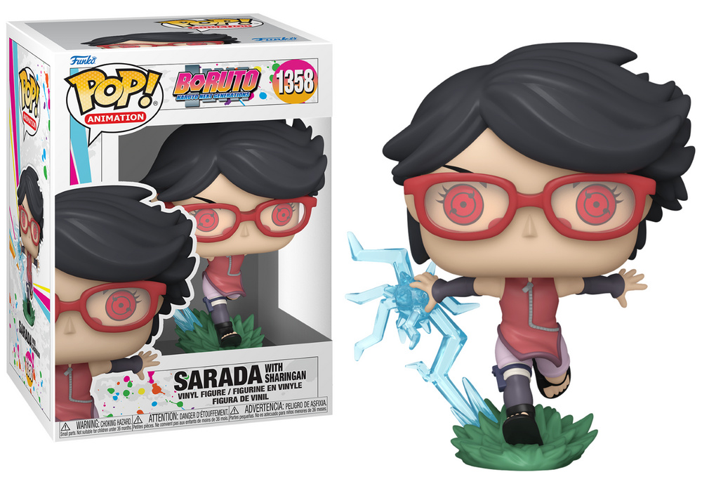 Pop! Sarada avec Sharingan